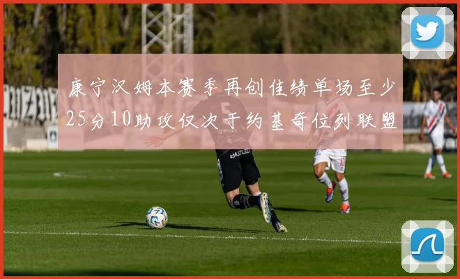 康宁汉姆本赛季再创佳绩单场至少25分10助攻仅次于约基奇位列联盟第二